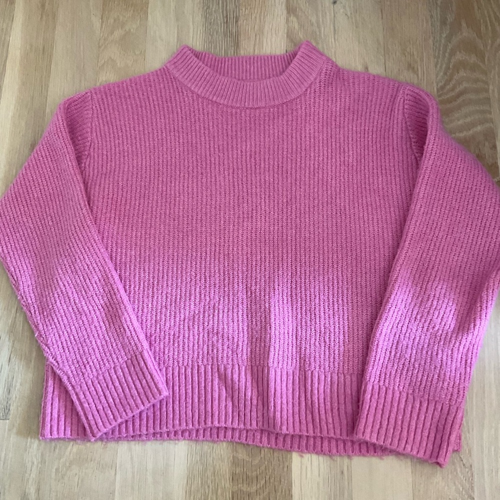 Zara Pink Sweater Top Size 9-10